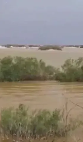 极端天气频现，连沙漠都发洪水，是要沧海桑田了吗？