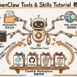 OpenClaw实战教程系列第06篇 - 工具调用与 Skills:不只是聊天