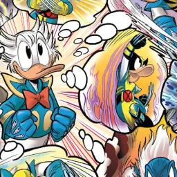 Marvel plus Disney: E se Paperino facesse... snikt?