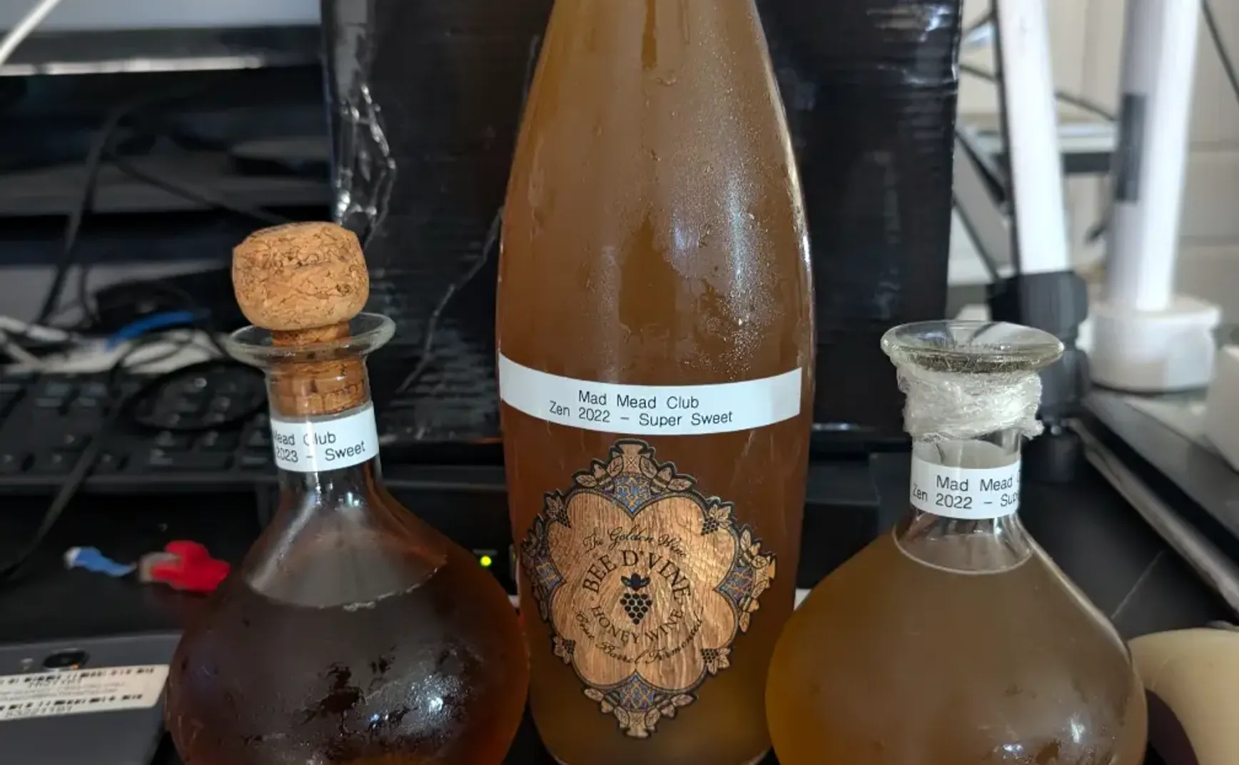 Tasting of 2022 and 2023 Plus Mad Honey