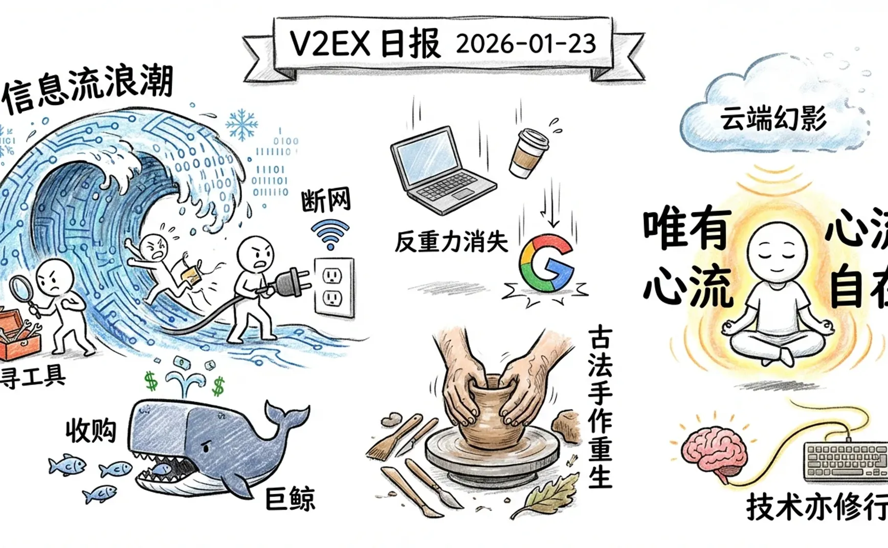 V2EX 日报 2026-01-23