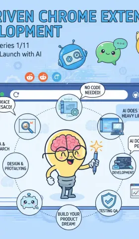 AI全程驱动Chrome插件开发实战教程系列 ：从一个痛点开始，让AI帮我们想清楚要做什么 1/11