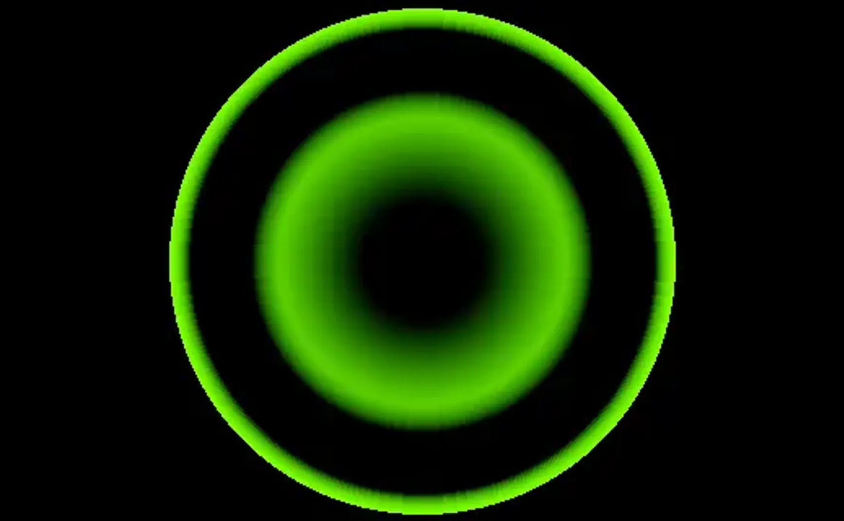 模拟泪液荧光染色图