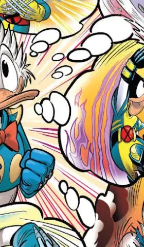 Marvel plus Disney: E se Paperino facesse... snikt?