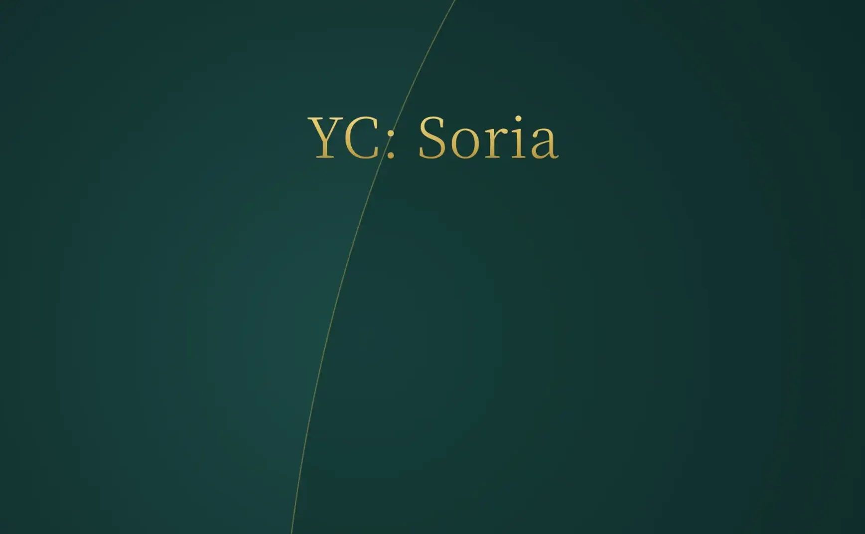 [付费深度] YC新贵Soria：AI版彭博终端