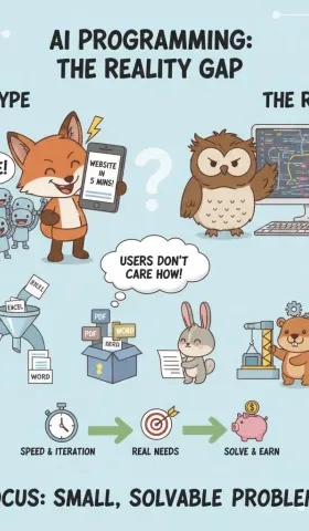 【想法】关于AI编程的争论，关注需求而不是口水仗