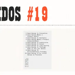 #19 | Less, but Better