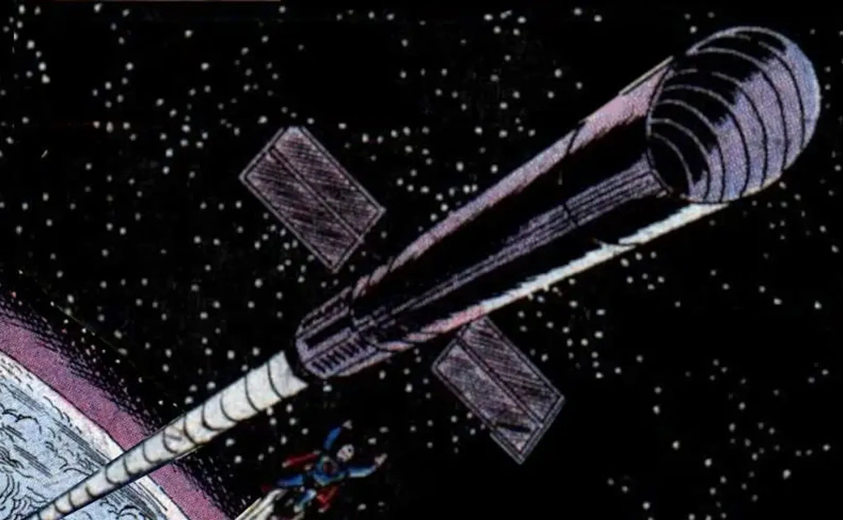 Quella volta che Superman portò in orbita Hubble