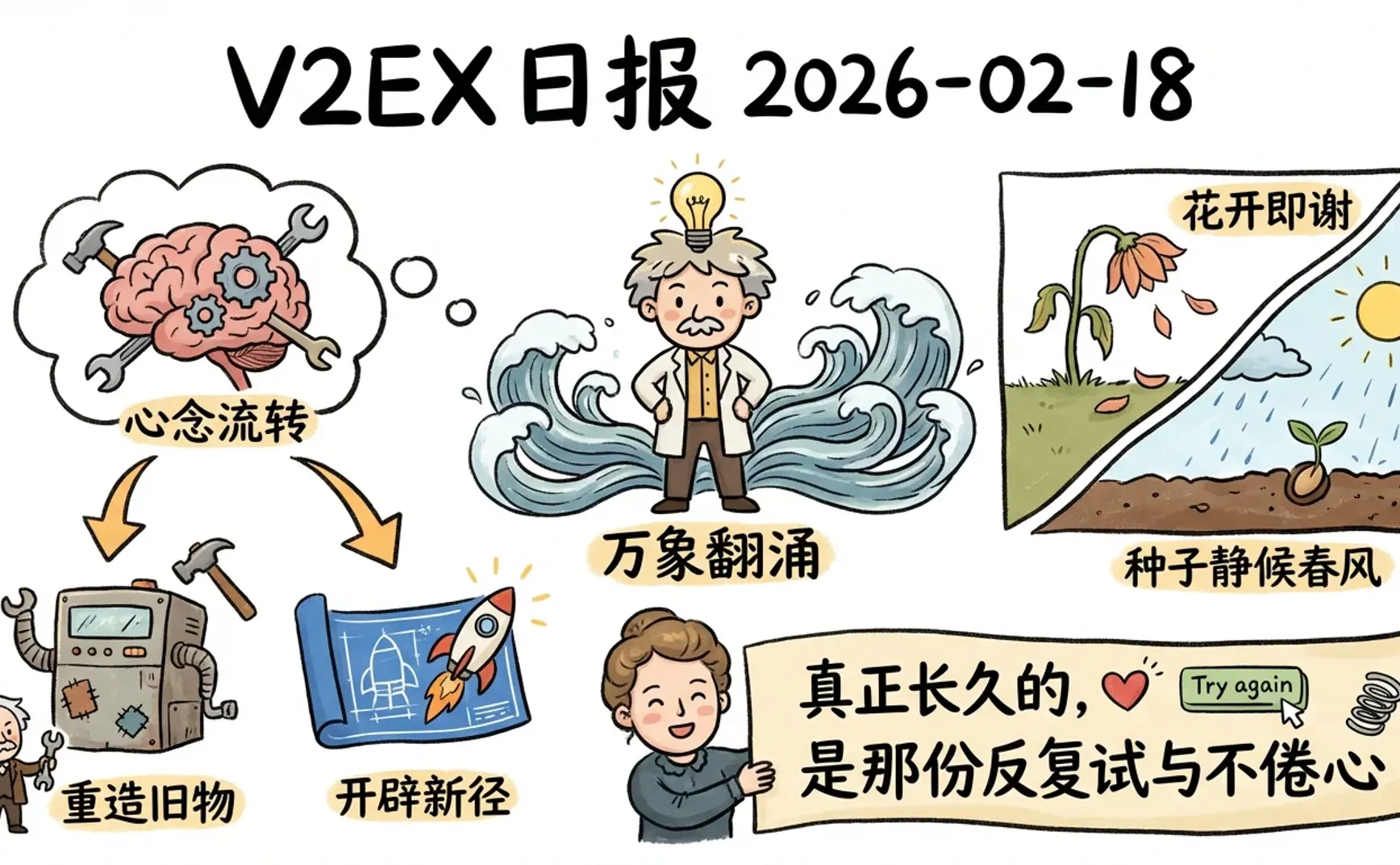 V2EX 日报 2026-02-18