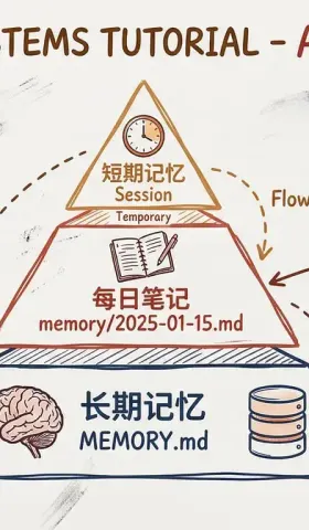 OpenClaw实战教程系列第05篇 - 记忆系统：让 AI 记住你
