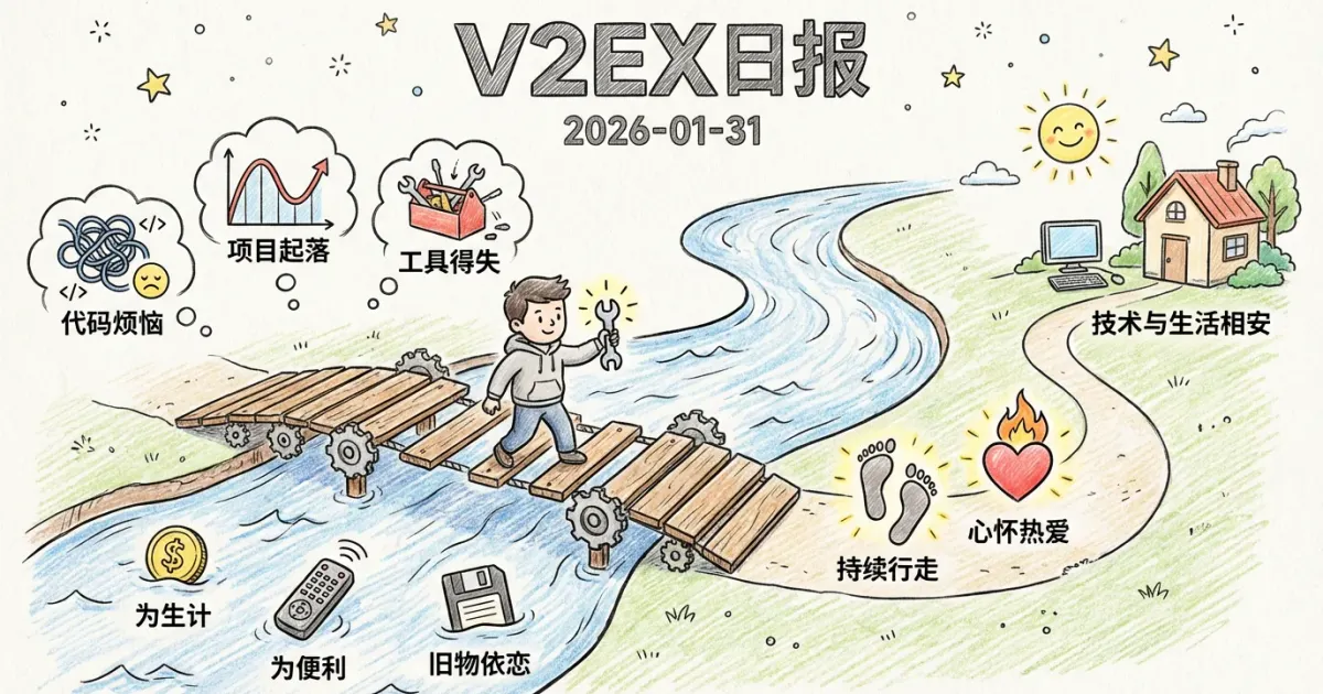 V2EX 日报 2026-01-31 | V2EX 日报