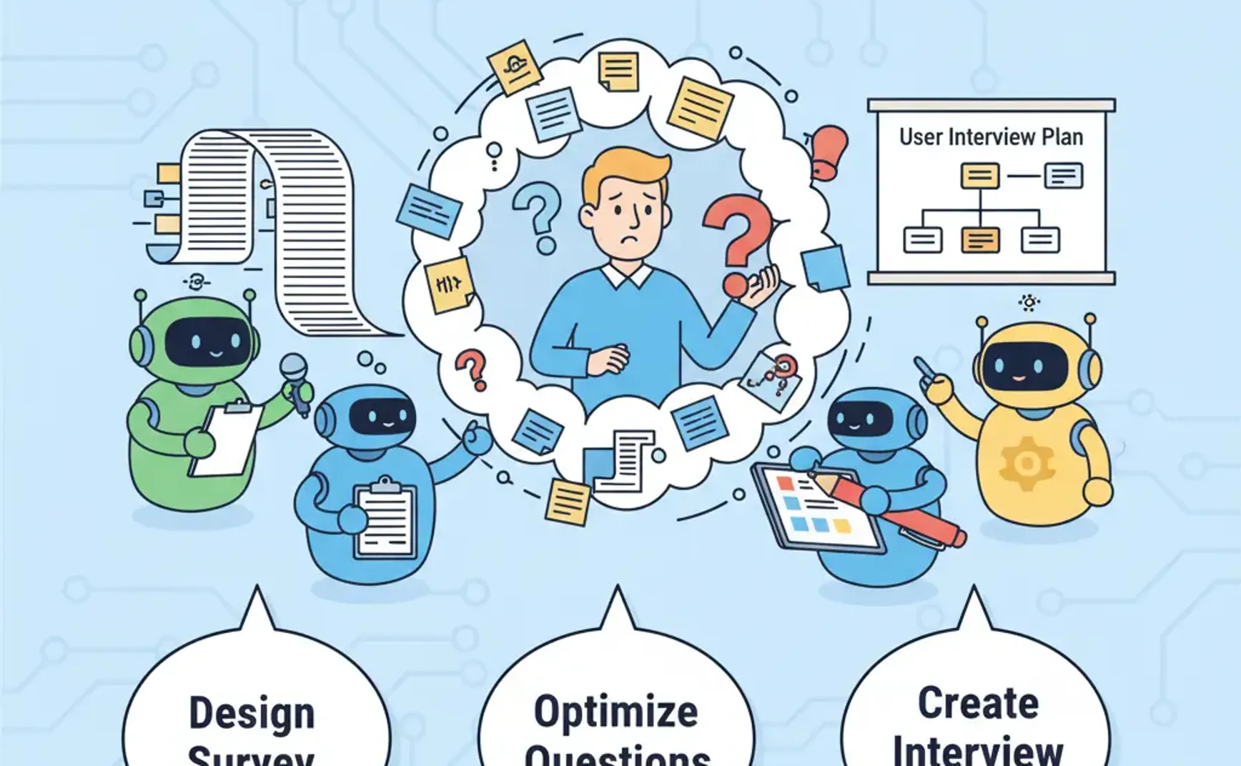 AI全程驱动Chrome插件开发实战系列-深入用户调研，让AI帮我们设计问卷和访谈 2/11