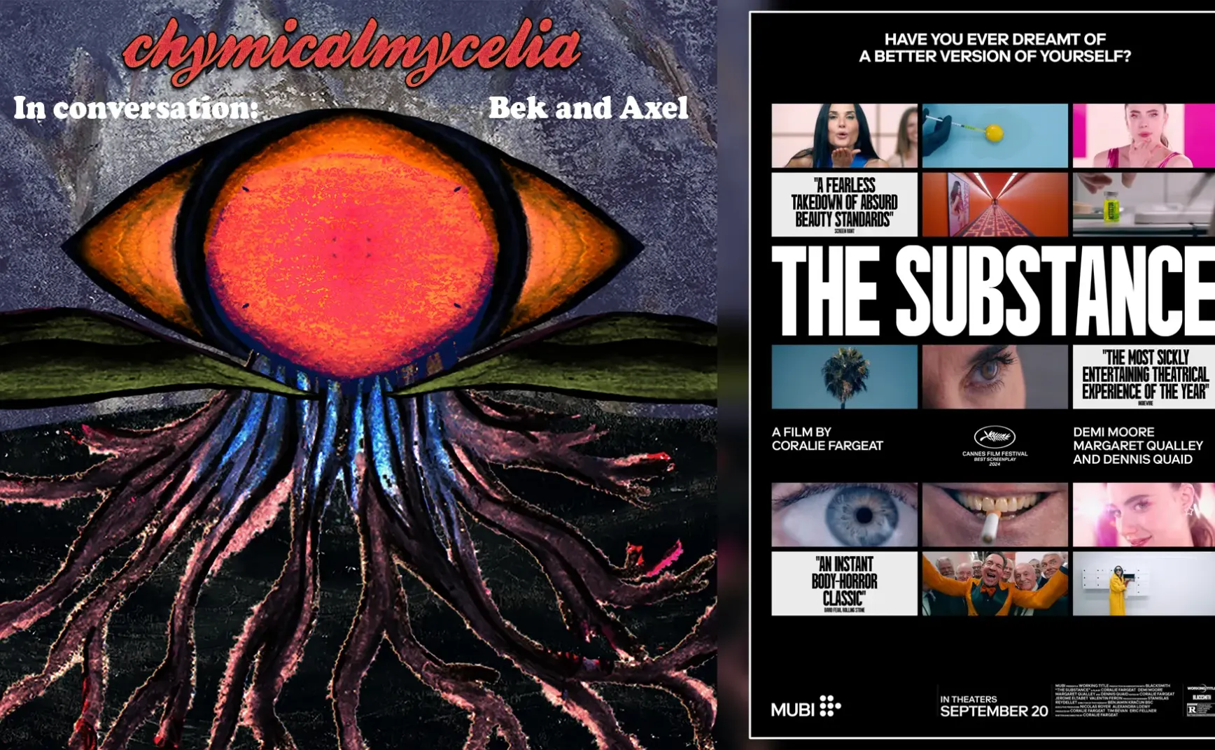 Discussion on The Substance, Faust and Frankenstein w/ Axel