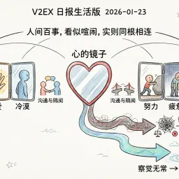 V2EX 日报生活版 2026-01-23