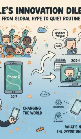 2025年的苹果发布会感觉“平平淡淡”，感觉他们已经落伍不3-4年了