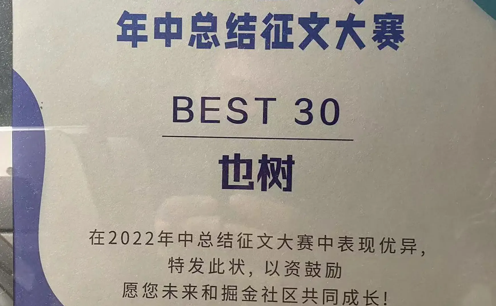 小树的 2022 年终总结
