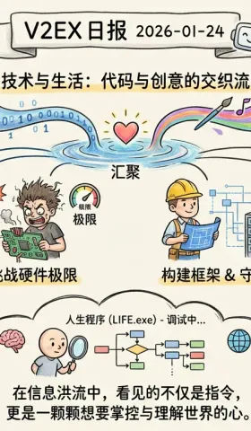 V2EX 日报 2026-01-24