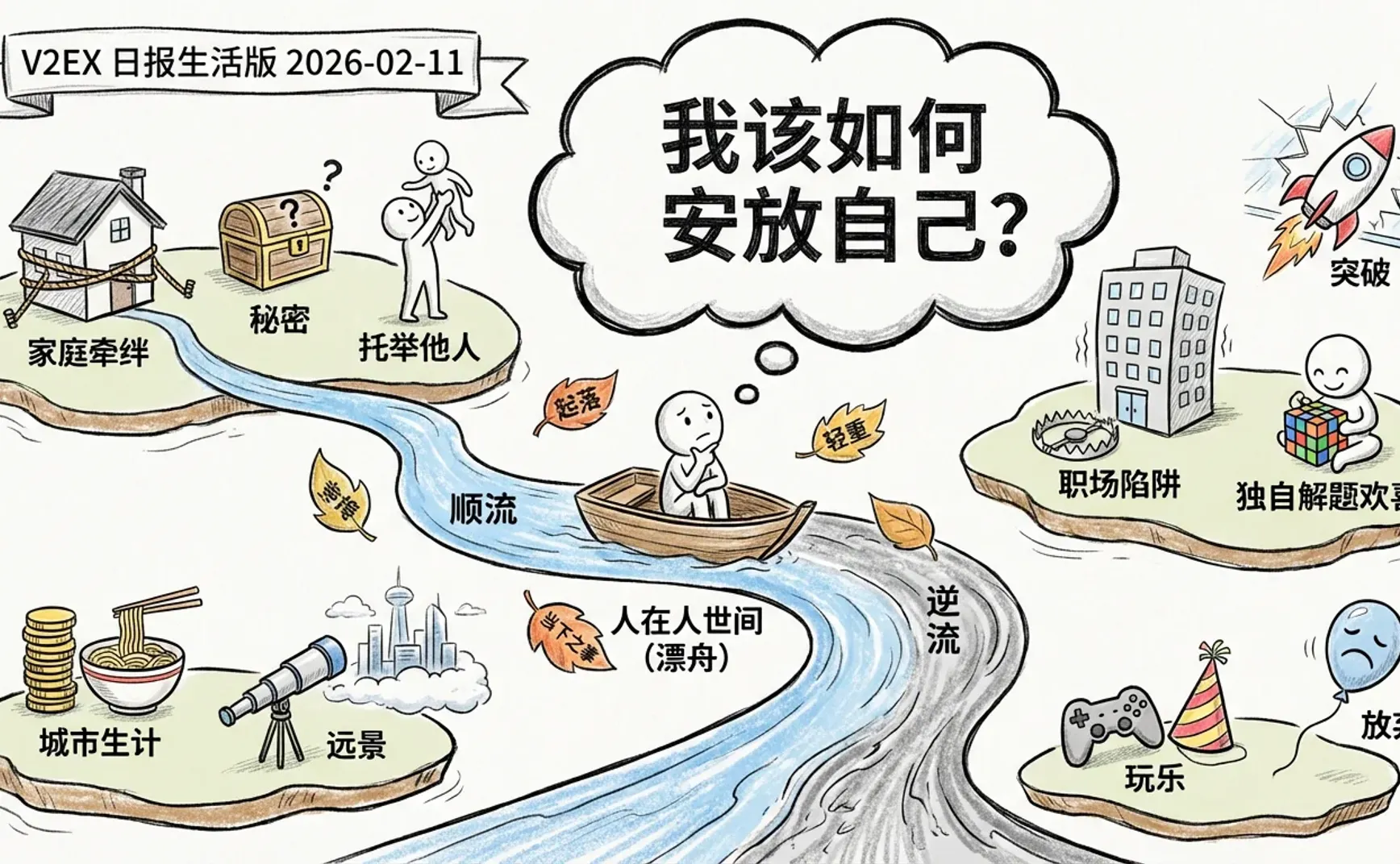 V2EX 日报生活版 2026-02-11