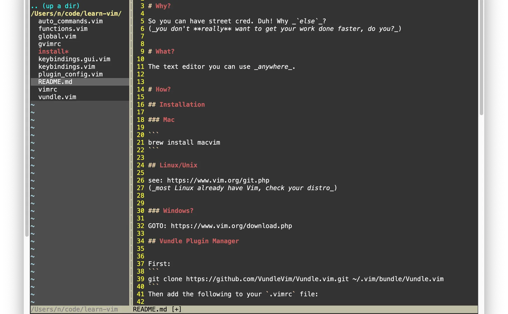 为什么要学 vim