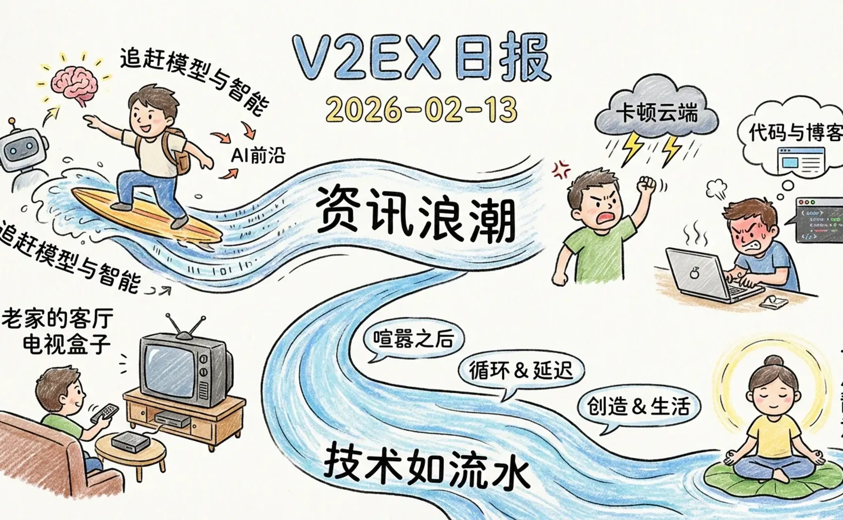 V2EX 日报 2026-02-13