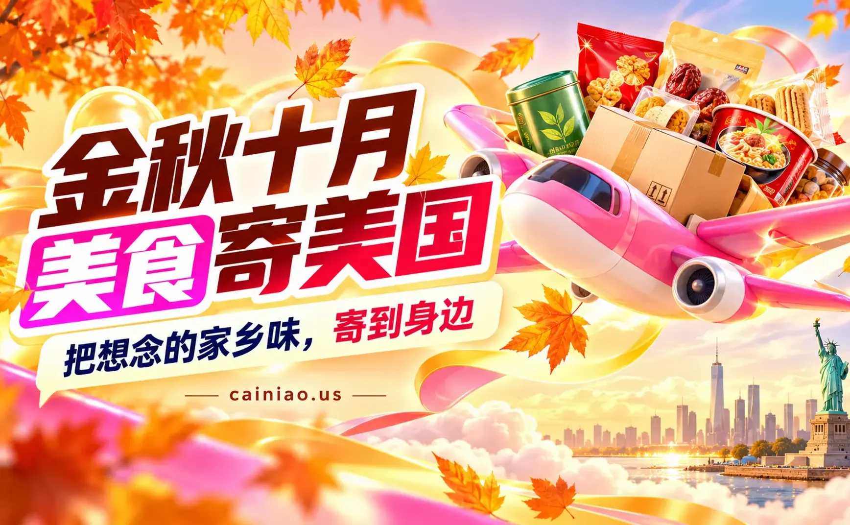 金秋十月，美食寄美国：吃货小编的家乡味清单与领券攻略