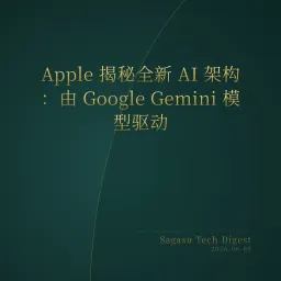 2026-06-09 | Apple 官宣 Gemini 驱动的新 AI 架构；Anthropic 估值逼近万亿美金超越 OpenAI。