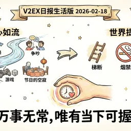 V2EX 日报生活版 2026-02-18