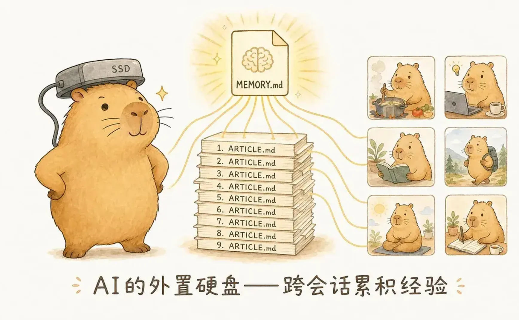 #03 MEMORY.md——让 AI 在跨会话中累积经验