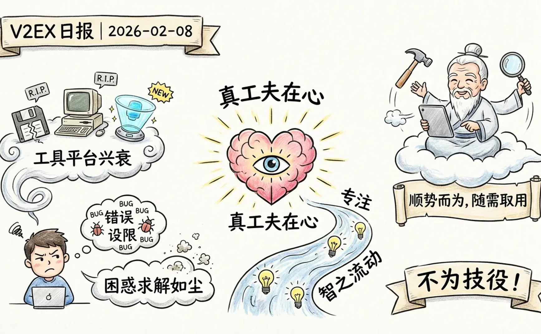 V2EX 日报 2026-02-08