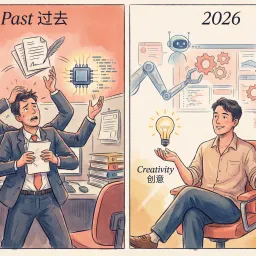 碎碎念-当"写代码"不再稀缺：2026年AI生态的五个反常识预测