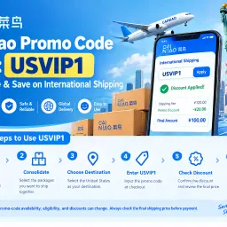 Cainiao Promo Code USA: USVIP1 | How to Use & Save