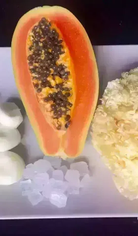 如果木瓜真能丰胸，那一定是它的功劳！ Day 003
