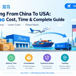 Shipping From China To USA: Cainiao Cost, Time & Complete Guide