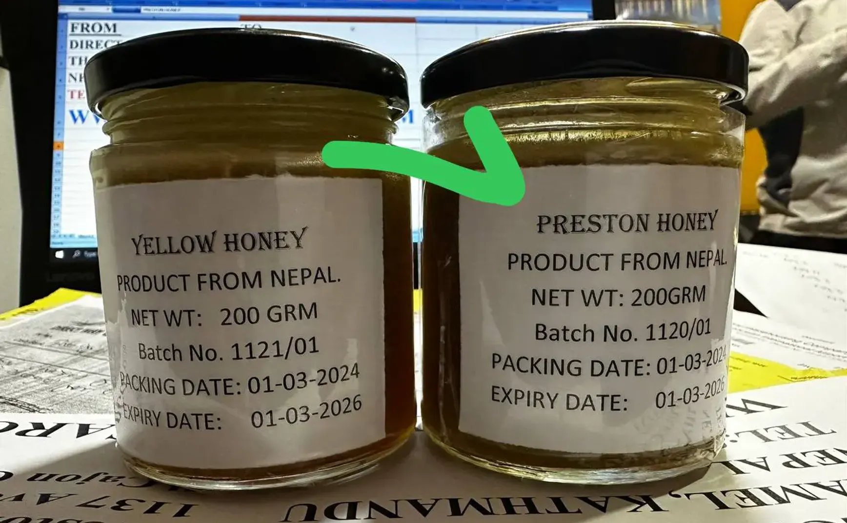 Mad Honey Samples From Nepal