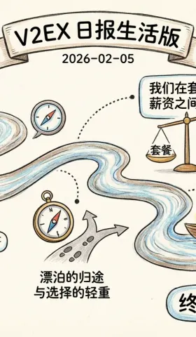 V2EX 日报生活版 2026-02-05