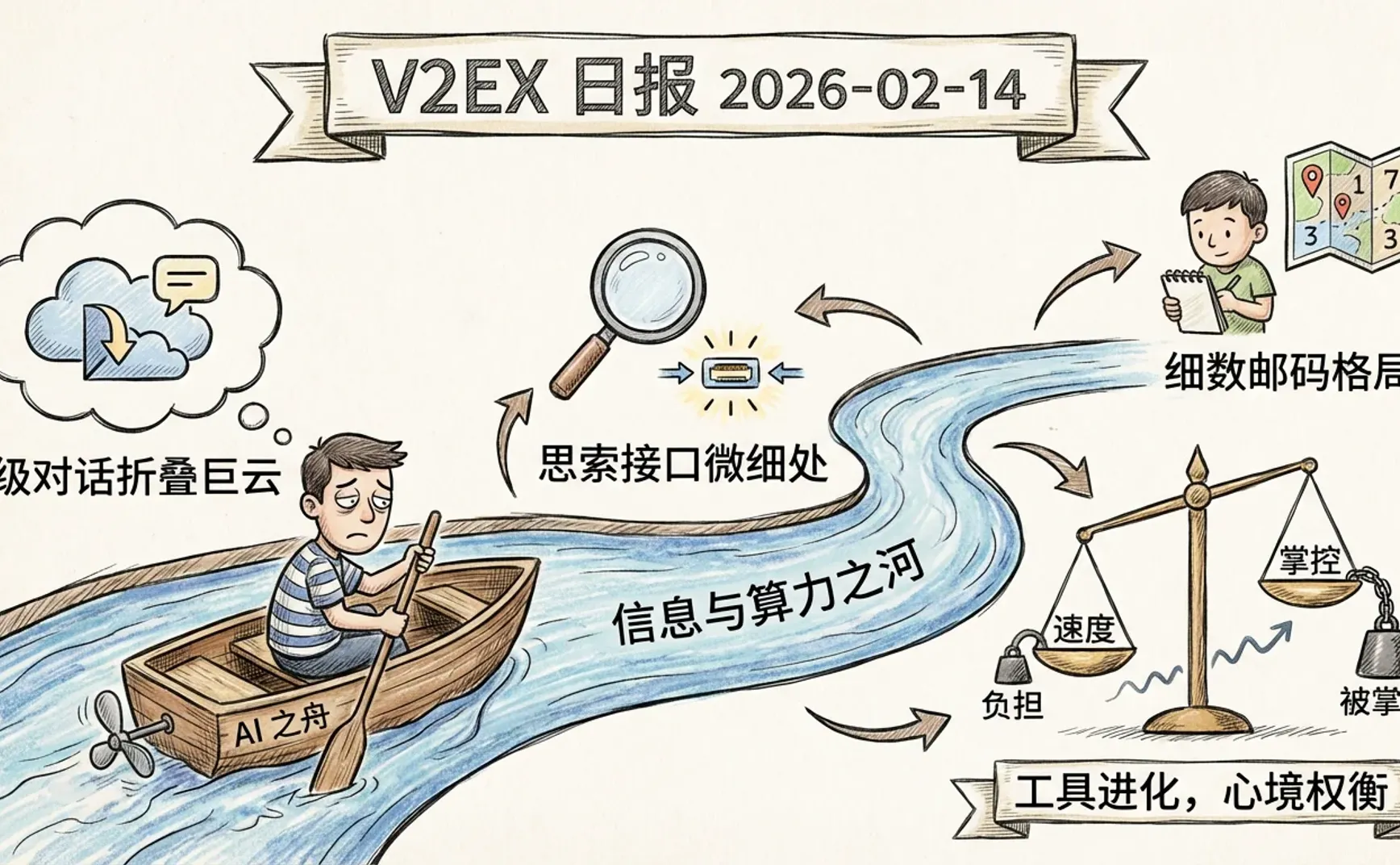V2EX 日报 2026-02-14