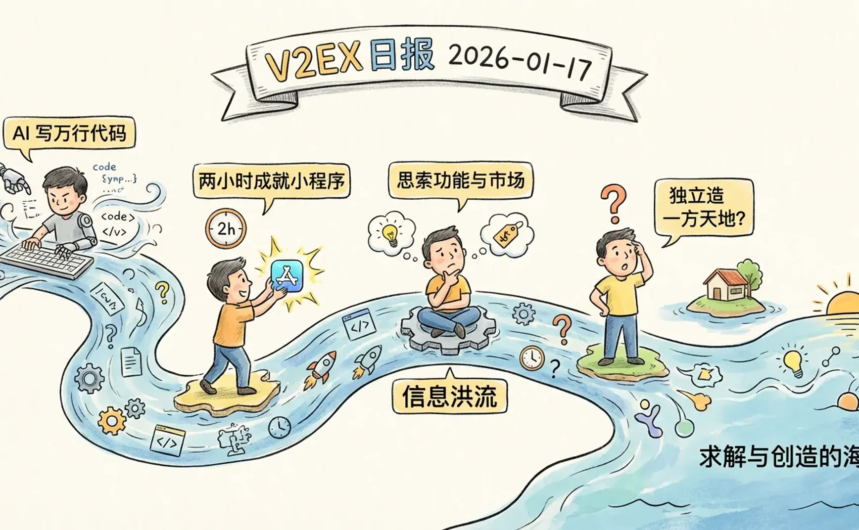 V2EX 日报 2026-01-17