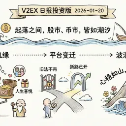 V2EX 日报投资版 2026-01-20