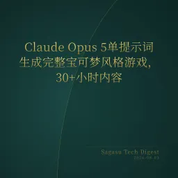 2026-08-03 | AI游戏制作爆发：单提示词生成完整游戏，YC开源内部框架，GPT-5.6发布