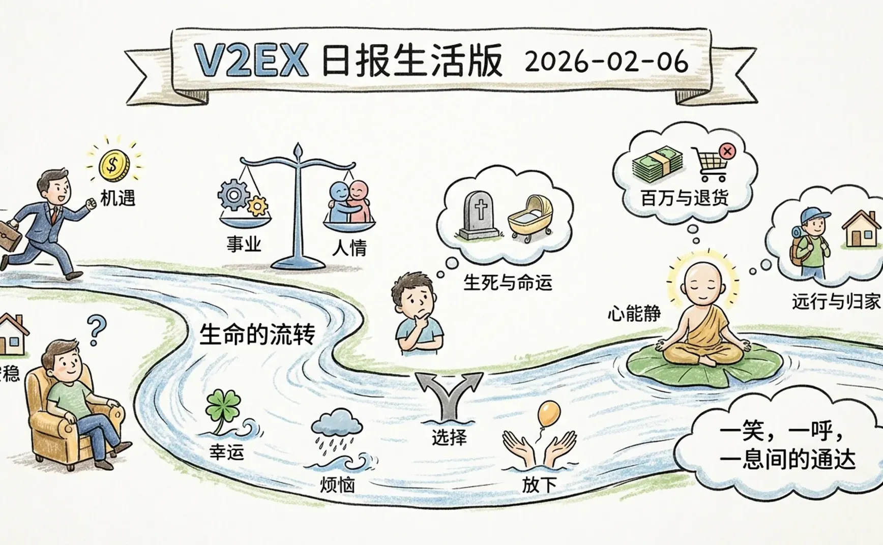 V2EX 日报生活版 2026-02-06