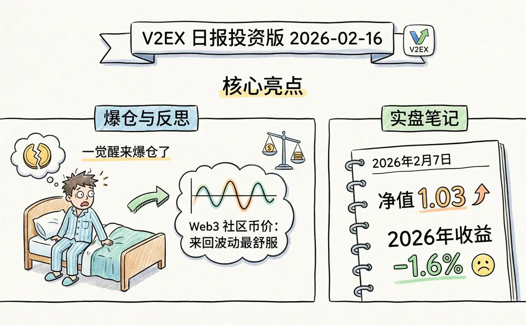 V2EX 日报投资版 2026-02-16