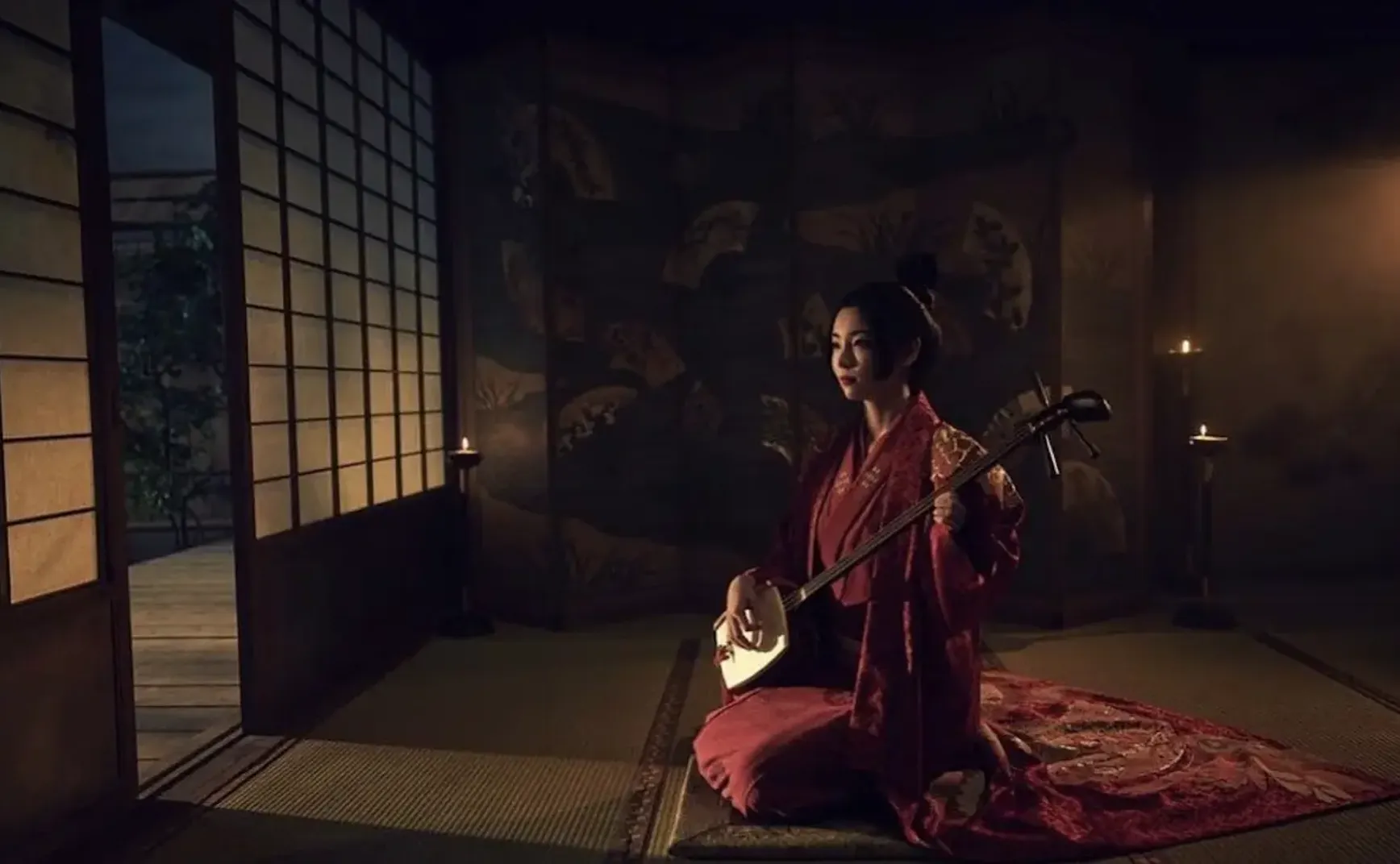 在《幕府将军》里面贡献大胆演出的向理佑香的最新访问