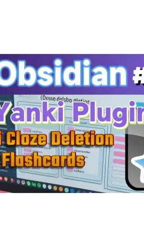 Obs163｜Yanki Plugin Techniques for Creating Anki Cloze Flashcards, Also Featuring the LiaoYang Fill-in-the-Blank Template