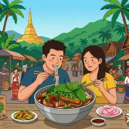 混合二十多种调料香味的芒市回忆，探秘瑞丽的中缅边陲往事｜NL153