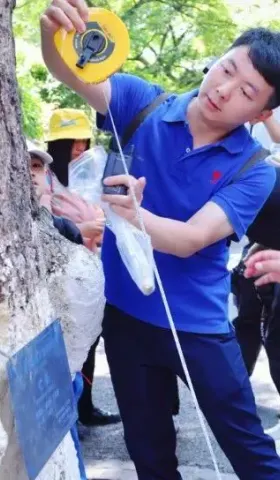 做10后小学生的科学导师，我带他们去拥抱一棵大树