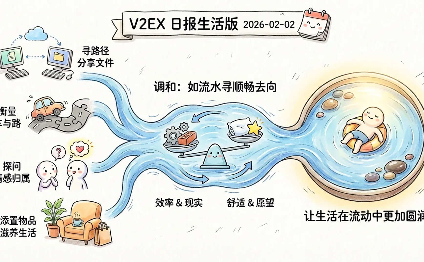 V2EX 日报生活版 2026-02-02