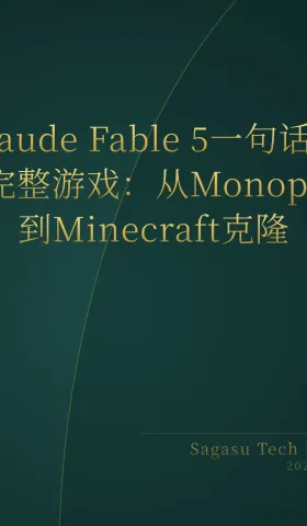 2026-06-12 | Claude Fable 5一句话生成游戏，小米开源MiMo Code，全自主无人机首次实战杀人