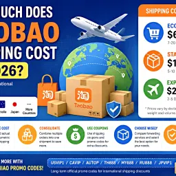 How Much Does Taobao Shipping Cost in 2026? Complete International Shipping Guide