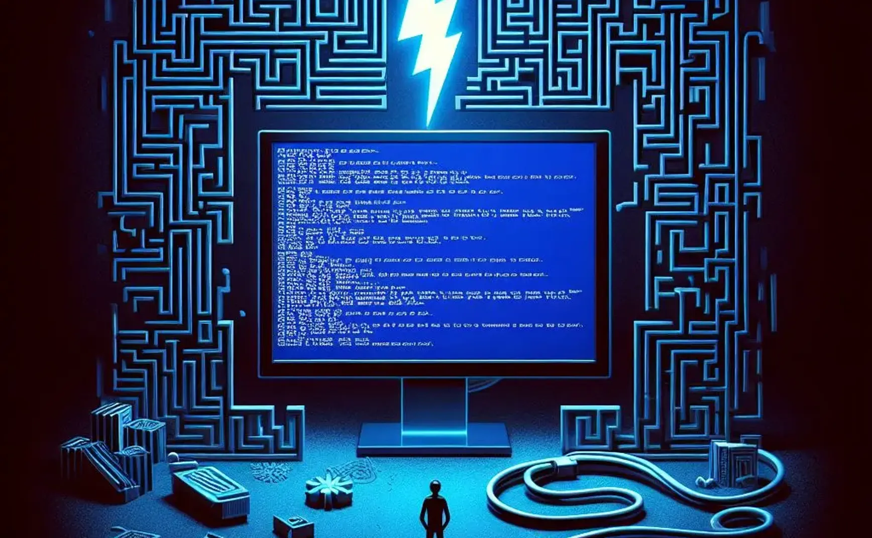 240130-记录160天电脑卡死黑屏蓝屏解决方案