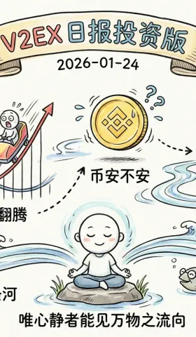 V2EX 日报投资版 2026-01-24